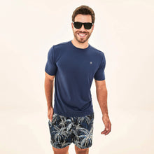 Carica l'immagine nel visualizzatore di Gallery, Image 05: Uv Line Costume A Pantaloncino Short Acqua Coqueiros Marinho Upf50+