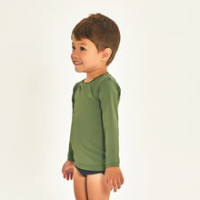 Carica l'immagine nel visualizzatore di Gallery, Image 02: Uv Line Protezioni Da Eruzioni Longsleeve Baby Verde Militar Upf50+