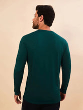 Carica l'immagine nel visualizzatore di Gallery, Model Back: Uv Line Protezioni Da Eruzioni Longsleeve Masc New Fit Petroleo Upf50+