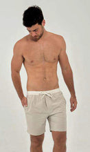 Carica l'immagine nel visualizzatore di Gallery, Product Front: Uv Line Bermuda / Uomo Shorts Acqua Boxer Areia Upf50+