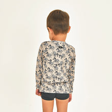 Carica l'immagine nel visualizzatore di Gallery, Model Back: Uv Line Protezioni Da Eruzioni Longsleeve Baby Zebra Upf50+