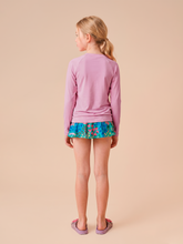 Carica l'immagine nel visualizzatore di Gallery, Model Back: Uv Line Protezioni Da Eruzioni Longsleeve Uvpro Kids Rose Upf50+