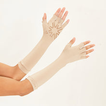 Carica l'immagine nel visualizzatore di Gallery, Image 05: Uv Line Guanti Long Gloves Uni Chocolate Upf50+