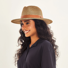 Carica l'immagine nel visualizzatore di Gallery, Image 02: Uv Line Cappello Fedora Hat Giovana Imp Fem Mescla Upf50+