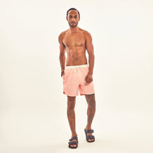 Carica l'immagine nel visualizzatore di Gallery, Model Front: Uv Line Bermuda / Uomo Shorts Boxer Rose Upf50+