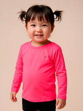 Carica l'immagine nel visualizzatore di Gallery, Gallery: Uv Line Protezioni Da Eruzioni Longsleeve Baby Pink Fluor Upf50+