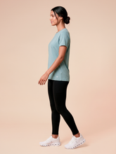 Carica l'immagine nel visualizzatore di Gallery, Image 03: Uv Line Top Da Spiaggia T-Shirt Uvpro Fem Green Water Upf50+