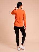 Carica l'immagine nel visualizzatore di Gallery, Model Back: Uv Line Protezioni Da Eruzioni Longsleeve Uvpro Fem Pitanga Upf50+