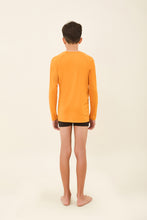 Carica l'immagine nel visualizzatore di Gallery, Model Back: Uv Line Protezioni Da Eruzioni Kids Longsleeve Uvpro Laranja