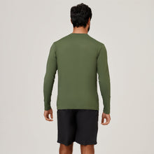 Carica l'immagine nel visualizzatore di Gallery, Model Back: Uv Line Protezioni Da Eruzioni Longsleeve Uvpro Green Militar Upf50+