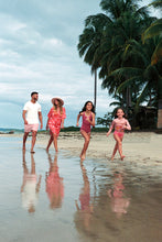 Carica l'immagine nel visualizzatore di Gallery, Image 06: Uv Line Intero Bambina Swimsuit Girl Marcela Fuchsia White Upf50+
