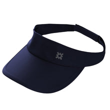 Carica l'immagine nel visualizzatore di Gallery, Product Front: Uv Line Visiera Visor Athletic Dry Fem Navy Blue Upf50+