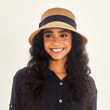 Carica l'immagine nel visualizzatore di Gallery, Model Front: Uv Line Cappello Alla Pescatore Cap-Ferrat Kaki Upf50+