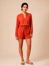 Carica l'immagine nel visualizzatore di Gallery, Model Front: Uv Line Camicia Shirt Bella Pitanga Upf50+