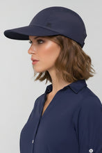 Carica l'immagine nel visualizzatore di Gallery, Image 02: Uv Line Berretto Visor Capri Colors Nac Fem Navy Blue Upf50+
