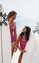 Carica l'immagine nel visualizzatore di Gallery, Image 05: Uv Line Intero Bambina Swimsuit Girl Marcela Fuchsia White Upf50+