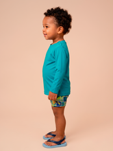 Carica l'immagine nel visualizzatore di Gallery, Image 03: Uv Line Protezioni Da Eruzioni Longsleeve Baby Green Sea Upf50+