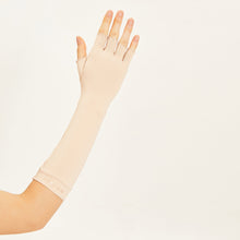 Carica l'immagine nel visualizzatore di Gallery, Image 02: Uv Line Guanti Long Gloves Uni Beige Upf50+