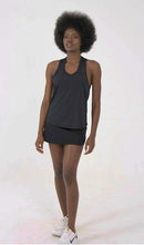 Carica l'immagine nel visualizzatore di Gallery, Product Front: Uv Line Top Da Fitness Regata Sport Color Fem Preto Upf50+