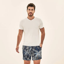 Carica l'immagine nel visualizzatore di Gallery, Image 06: Uv Line Costume A Pantaloncino Short Acqua Coqueiros Marinho Upf50+
