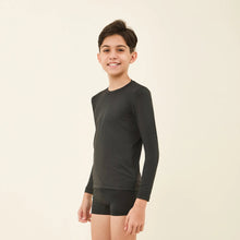 Carica l'immagine nel visualizzatore di Gallery, Image 02: Uv Line Protezioni Da Eruzioni Longsleeve Uvpro Kids Black Upf50+