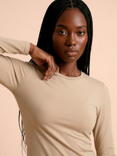 Carica l'immagine nel visualizzatore di Gallery, Image 06: Uv Line Protezioni Da Eruzioni Longsleeve Fem New Fit Sand Upf50+