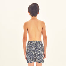 Carica l'immagine nel visualizzatore di Gallery, Model Back: Uv Line Costume Ragazzo Shorts Kids Costela Aco Upf50+