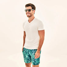 Carica l'immagine nel visualizzatore di Gallery, Image 05: Uv Line Costume A Pantaloncino Short Acqua Coqueiros Turquesa Upf50+