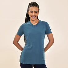 Carica l'immagine nel visualizzatore di Gallery, Model Front: Uv Line Top Da Fitness T-Shirt Sport Fit Aco Upf50+