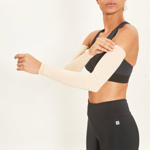 Carica l'immagine nel visualizzatore di Gallery, Image 02: Uv Line Guanti Long Sleeve Uni Beige Upf50+