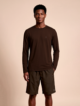 Carica l'immagine nel visualizzatore di Gallery, Gallery: Uv Line Protezioni Da Eruzioni Longsleeve New Fit Textura Masc Brown Upf50+