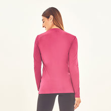 Carica l'immagine nel visualizzatore di Gallery, Model Back: Uv Line Protezioni Da Eruzioni Longsleeve Sport Fit Fuchsia Upf50+
