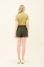 Carica l'immagine nel visualizzatore di Gallery, Model Back: Uv Line Pantaloncino Da Da Fitness Short Race Verde Militar Upf50+