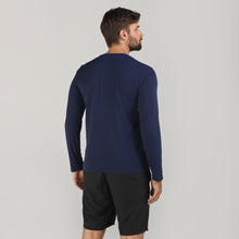 Carica l'immagine nel visualizzatore di Gallery, Model Back: Uv Line Top Da Fitness Sport Fit Mas Ml Marinho Upf50+