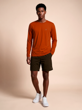 Carica l'immagine nel visualizzatore di Gallery, Model Front: Uv Line Protezioni Da Eruzioni Longsleeve Uvpro Brasil Masc Pitanga Upf50+
