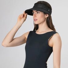 Carica l'immagine nel visualizzatore di Gallery, Model Front: Uv Line Visiera Visor Leblon Black Upf50+

