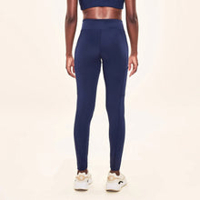 Carica l'immagine nel visualizzatore di Gallery, Model Back: Uv Line Pantaloncino Da Da Fitness Legging Fit Aspen Navy Blue Upf50+
