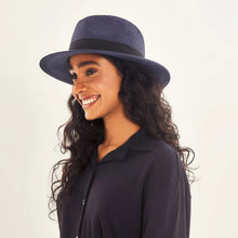 Carica l'immagine nel visualizzatore di Gallery, Image 02: Uv Line Cappello Panama Hat Shanghai Imp Uni Navy Blue Upf50+
