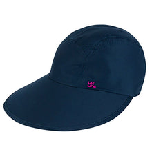 Carica l'immagine nel visualizzatore di Gallery, Product Front: Uv Line Berretto Visor Capri Colors Nac Fem Navy Blue Rose Upf50+
