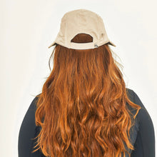 Carica l'immagine nel visualizzatore di Gallery, Model Back: Uv Line Berretto Visor Capri Colors Nac Fem Sand Black Upf50+
