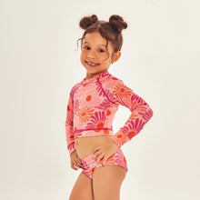 Carica l'immagine nel visualizzatore di Gallery, Image 02: Uv Line Due Pezzi Bambina Bikini Girl Solar Rose
