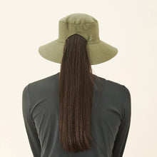 Carica l'immagine nel visualizzatore di Gallery, Model Back: Uv Line Cappello Alla Pescatore Hat California Nac Fem Green Militar Upf50+
