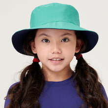 Carica l'immagine nel visualizzatore di Gallery, Image 02: Uv Line Cappello Morbido Hat California Inf Navy Blue Lagoa Upf50+
