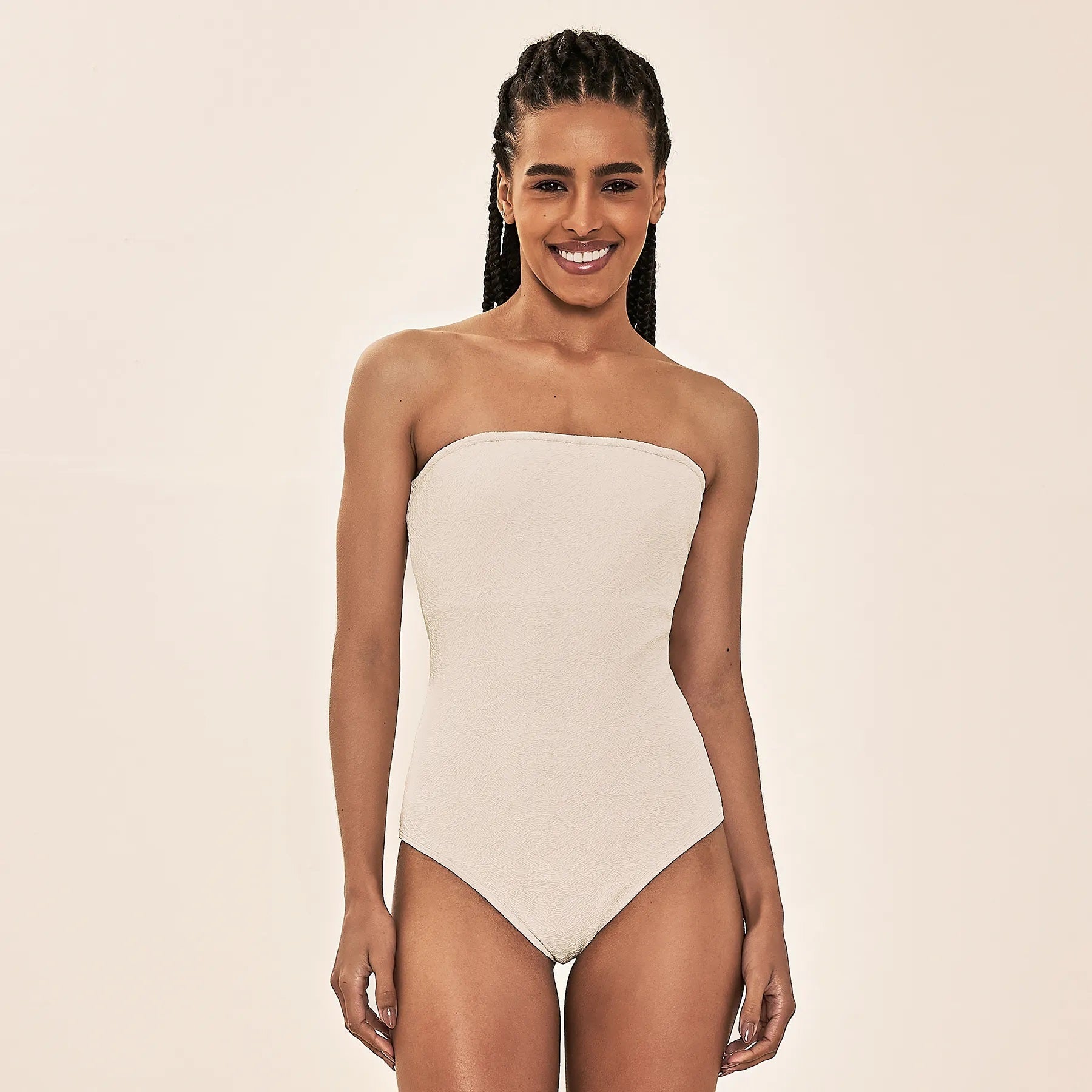 Costume da bagno intero bambina a punto smock blu TUNES GROOVE | Banana Moon Costume da bagno intero bambina a punto smock blu TUNES GROOVE | Banana Moon