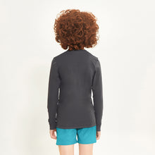 Carica l'immagine nel visualizzatore di Gallery, Model Back: Uv Line Protezioni Da Eruzioni Longsleeve Uvpro Kids Preto Upf50+

