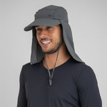 Carica l'immagine nel visualizzatore di Gallery, Model Front: Uv Line Cappello Legionario Cap Leg Atacama 2021 Masc Grey Upf50+
