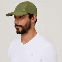 Carica l'immagine nel visualizzatore di Gallery, Image 02: Uv Line Berretto Cap Uvpro Verde Militar Upf50+
