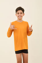 Carica l'immagine nel visualizzatore di Gallery, Gallery: Uv Line Protezioni Da Eruzioni Kids Longsleeve Uvpro Laranja

