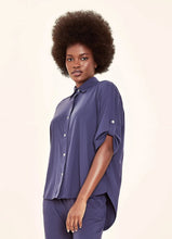 Carica l'immagine nel visualizzatore di Gallery, Gallery: Uv Line Camicia Shirt Copa Navy Blue Upf50+
