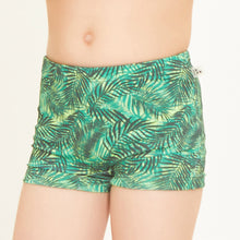 Carica l'immagine nel visualizzatore di Gallery, Image 04: Uv Line Costume Ragazzo Swim Trunks Kids Leaves Upf50+
